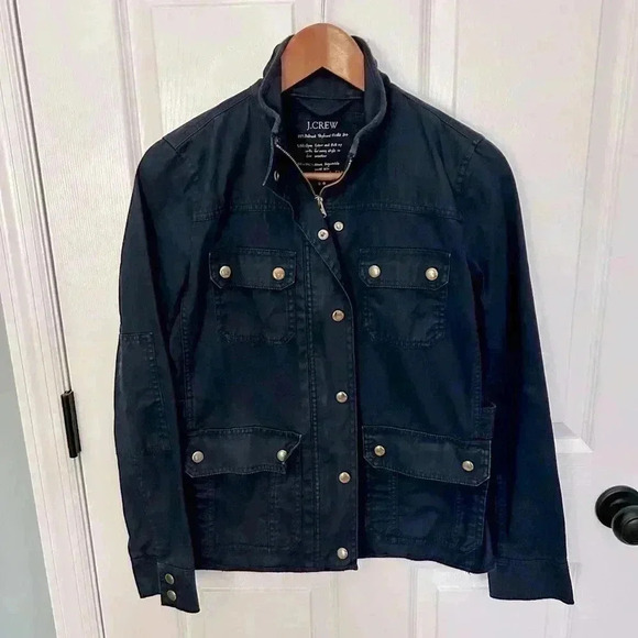 J. Crew Relaxed Boyfriend Field Jacket size XS - Picture 2 of 4